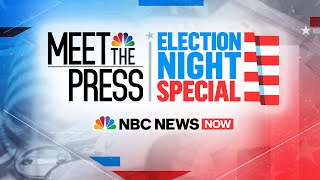 LIVE Meet The Press 2021 Election Night Special Coverage  NBC News NOW [upl. by Aibos648]