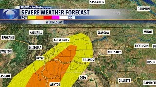 Active weather returns to Montana [upl. by Annaul]