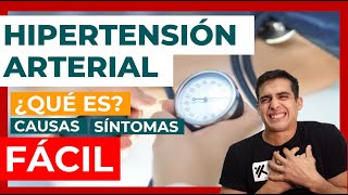 💓 HIPERTENSIÓN ARTERIAL  Causas síntomas ejercicios tratamiento [upl. by Enailuj49]