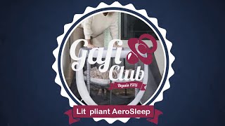 Présentation lit pliant Aeromoov  Aerosleep [upl. by Nomolos]