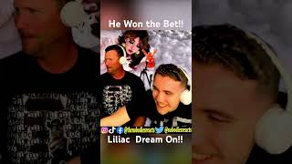 LILIACBAND plays aerosmith Dream on reaction liliac classicrock [upl. by Llenrad160]