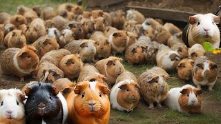 guinea pigguinea pig farm guinea pig sound guinea pig noise guinea pig cage sequeaking 103 [upl. by Waldack]