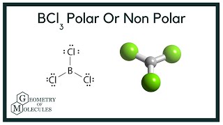 Is BCl3 Polar or Nonpolar Boron Trichloride [upl. by Forras794]