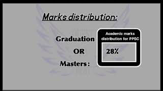 Academic marks distribution in ppsc merit list [upl. by Robma]