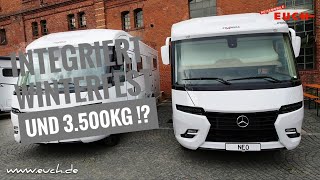 3500kg Vollintegriert und winterfest Die neuen FRANKIA Neo I [upl. by Alaikim866]