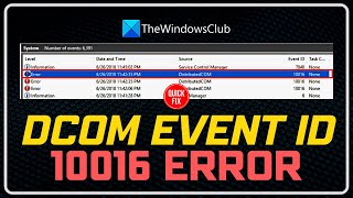 How to fix DCOM Event ID 10016 error on Windows 1110 [upl. by Aihtennek]