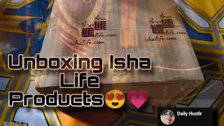 Isha Life Product Unboxing • Linga Bhairavi Pendant • Dwimukhi Rudrakhsa • soundsofisha [upl. by Anaya135]