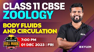 Class 11 CBSE  Zoology  Body Fluids and Circulation  Xylem CBSE 11 amp 12 [upl. by Eneloj]