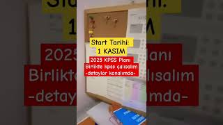 kpss ders çalışma planı📚 günlük vlogSTART 1KASIM study studywithme studymotivation motivation [upl. by Thomson]