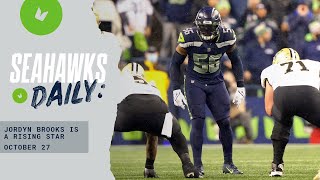 Jordyn Brooks is a Rising Star  Seahawks Daily [upl. by Anel]