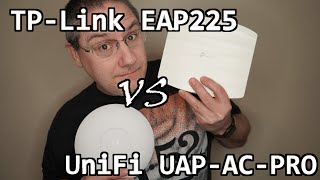 UniFi UAPACPro vs TPLink EAP225  Speed test results [upl. by Travers637]