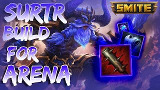 Building Surtr for Arena SMITE [upl. by Lanford]