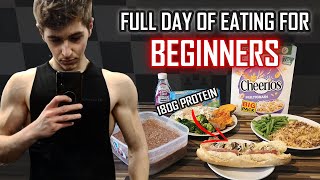 2500 Calorie High Protein Bodybuilding Meal Plan for Beginners  Full Day Of Eating For Lean Bulking [upl. by Noret]