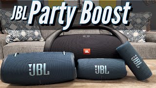 JBL Party Boost BoomBox 2  Xtreme 3  Charge 5  Flip 6 [upl. by Ahseyi]