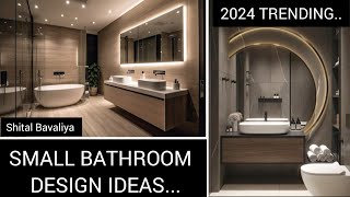 Small Bathroom Design Ideas  2024 Trending Bathroom Design  Bathroom  Shital Bavaliya [upl. by Lleze]