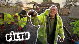 How to Deal With a Mountain of Mess in Wolverhampton  Grimefighters  Filth [upl. by Alaehcim]