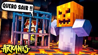 Minecraft ARKANIS 2  FUI PRESO por um FANTASMA ASSUSTADOR [upl. by Amehr748]