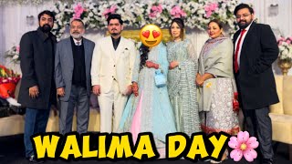 Walima Day Alhumdulillah ♥️  Amna nay ek fazul sa prank krdiya 🙄 [upl. by Ayekel]