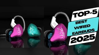 The Top 5 Wired Earbuds That Will CHANGE Your Music Experience [upl. by Pallaten]