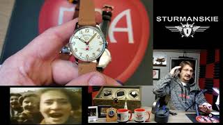 Sturmanskie Gagarin 33 mm commemorative watch overview at R2AWatchescom [upl. by Philips]