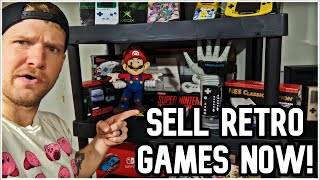 I Influence People To Sell Their Retro Games Collection ► Seriously Sell Video Game Collection [upl. by Marella]