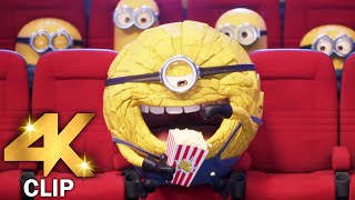 DESPICABLE ME 4 quotMega Minions Fight For Popcornquot Short Film  Trailer 4K ULTRA HD 2024 [upl. by Brost]