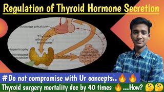 Regulation of Thyroid Hormone Secretion Endocrine Physiology  in hindi Ashish Agrawal [upl. by Madi]