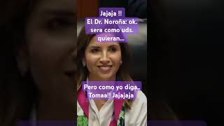 Jajajaja Parece pleito marital o es una fan confundida sra Tellez y sr dr Noroña [upl. by Edd598]