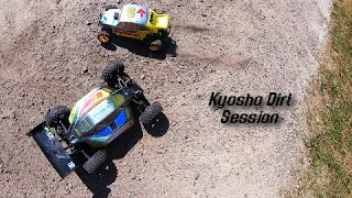 Kyosho dirt session 240fps  Beetle Buggy  Inferno Neo  tmvisrc [upl. by Kiraa]