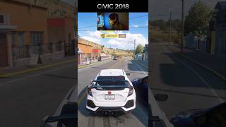 Civic Car 2018 Forza Horizon 5 shorts youtubeshorts [upl. by Athelstan]