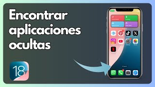 Cómo encontrar aplicaciones ocultas en iPhone iOS 18 [upl. by Assetak]