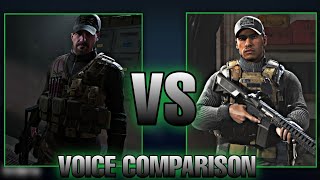 Call Of Duty Voice Comparison  quotGazquot Craig Fairbrass VS Elliot Knight [upl. by Iret]