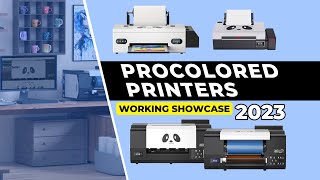 Procolored HotSelling Machines Working Demonstrate DTF Printer UV DTF Sticker Printer UV printer [upl. by Combe]