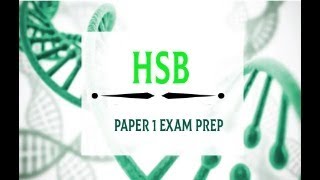 HSB PAPER 1EXAM 2024 PREPARATION Day 1 Part 2 [upl. by Soisatsana705]