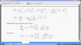 20 oscillateur anharmonique [upl. by Eilliw]