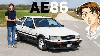 Toyota AE86 Hachiroku teszt  a legenda személyesen [upl. by Battista]