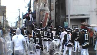 和泉府中だんじり祭り2010 だんじり事故集Danjiri Festival accident [upl. by Noterb103]