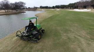 First 2017 Fairway Cut at TPC Four Seasons Las Colinas [upl. by Ahsemac889]