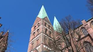 Lübeck D luth St Marien Carillon [upl. by Eenal]