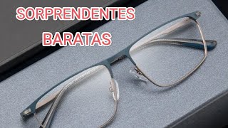 LAS MEJORES GÁFAS GRADUADAS DE ALIEXPRESS [upl. by Oruhtra]