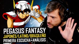 EscuchoAnalizo Pegasus Fantasy por primera vez Saint Seiya  ShaunTrack [upl. by Einalam293]