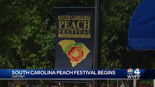 Annual South Carolina Peach Festival returns to Gaffney South Carolina [upl. by Marilee537]