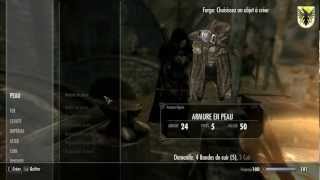 Skyrim mods épisode 4  Mods arme et armure FR [upl. by Yekciv]