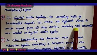 DSP  Applications amp Advantages of multirate signal processing ECE Academy Benefactor [upl. by Koh]