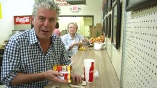 Bourdain sorry for green chile mixup [upl. by Hermina]