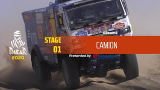 Dakar 2020  Étape 1 Jeddah  Al Wajh  Résumé Camion [upl. by Domella]