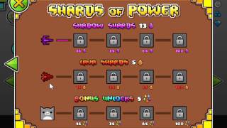 Geometry Dash bonus unlock Shards of Power [upl. by Holsworth]