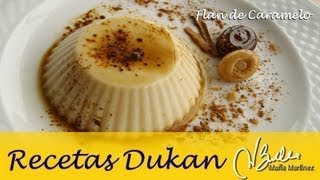 Flan Dukan de Caramelo sin huevo fase Ataque  Dukan Diet Salted Caramel Flan no egg [upl. by Enifesoj289]