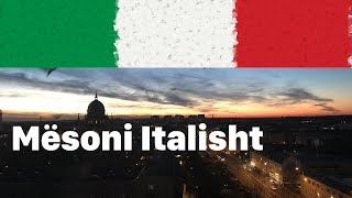 Mësoni Italisht Shqip  Italisht  9 orë [upl. by Oam223]