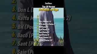 Top 10 Versos Poetas No Topo pt2 [upl. by Vahe]